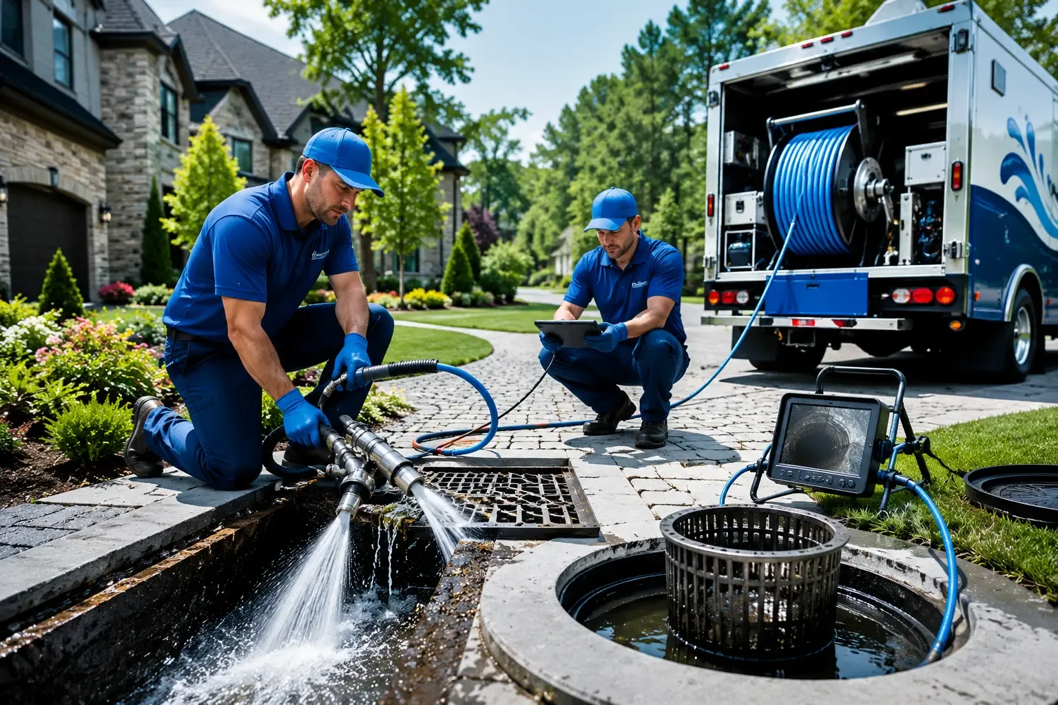 Local outdoor drain cleaning professionals in Chalfont, PA