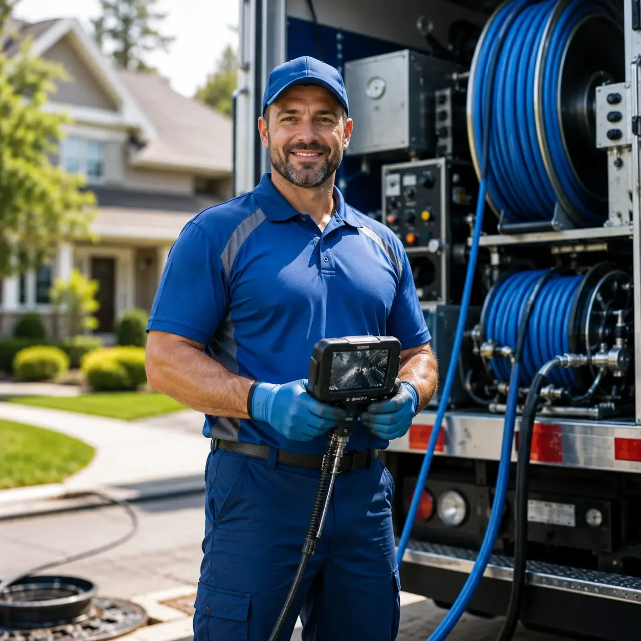 Local outdoor drain cleaning specialists in Chalfont, PA